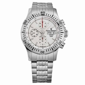 Revue Thommen Men's 16071.6128 'Air speed' Silver Dial Chronograph Day-Date Swiss Automatic Watch