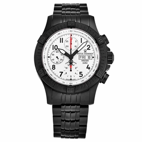 Revue Thommen Men's 16071.6173 'Air Speed' Silver Dial Chronograph Day-Date Swiss Automatic Watch