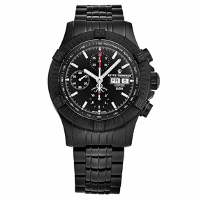 Revue Thommen Men's 16071.6177 'Air Speed' Black Dial Chronograph Day-Date Swiss Automatic Watch