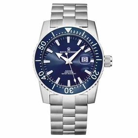 Revue Thommen Men's 17030.2135 'Diver' Blue Dial Stainless Steel Swiss Automatic Watch
