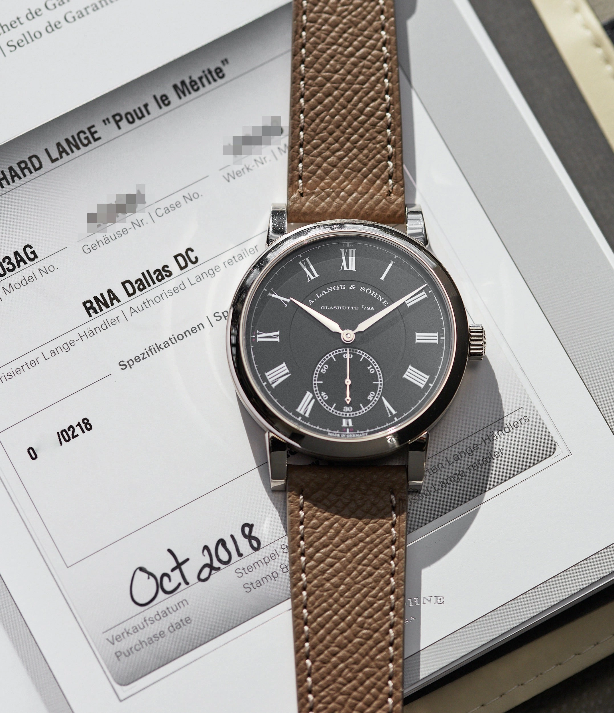 Richard Lange Pour le Mrite | White Gold