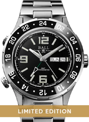 Roadmaster Marine GMT Black Ceramic - Ltd Ed 1000pcs Ref. DG3030B-S7CJ-BK