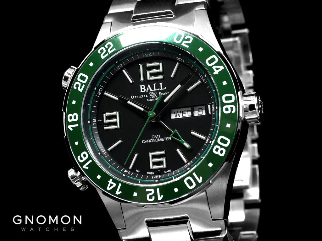 Roadmaster Marine GMT Green Ceramic - Ltd Ed 1000pcs Ref. DG3000A-S5C-BK