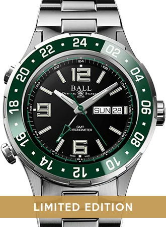 Roadmaster Marine GMT Green Ceramic - Ltd Ed 1000pcs Ref. DG3000A-S5C-BK