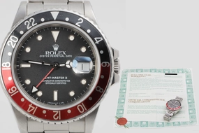 Rolex 16710 GMT Master II "Coke" Stainless Steel 40mm Men's Watch