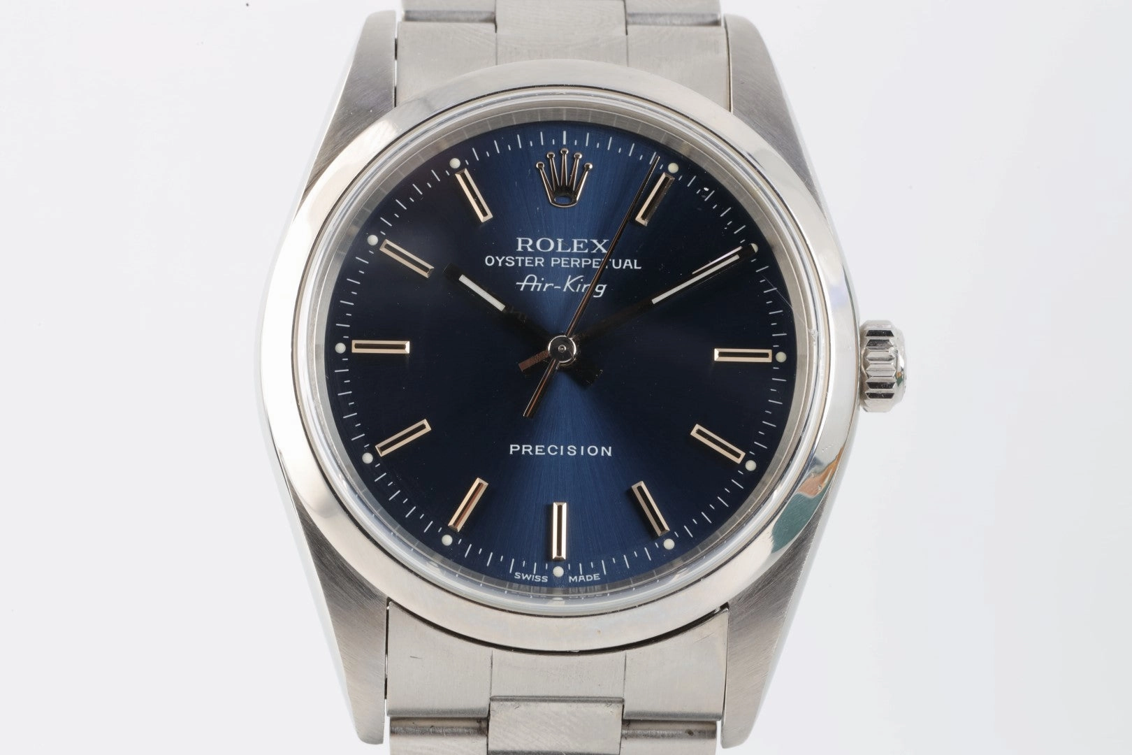 Rolex Air-King 14000 Stainless Steel 34mm Men's Watch 2004
