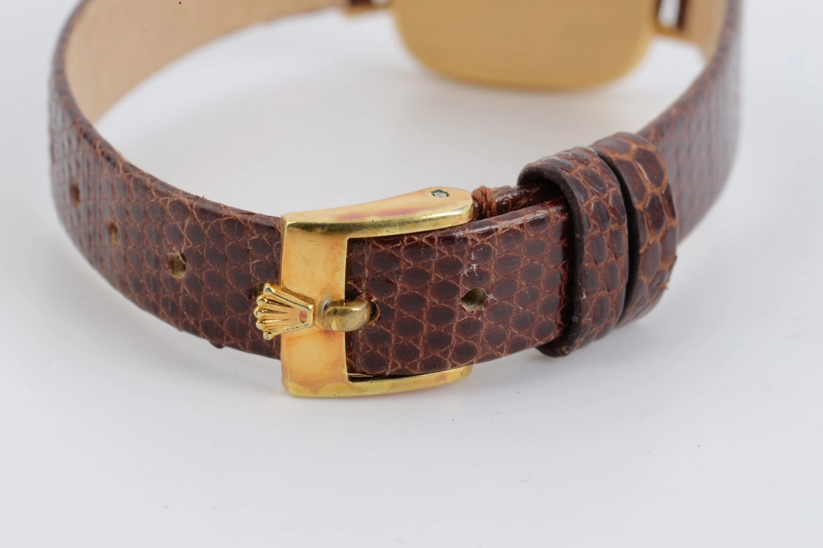 Rolex Cellini 4082 18K Yellow Gold Sunburst Dial 24mm Ladies Watch