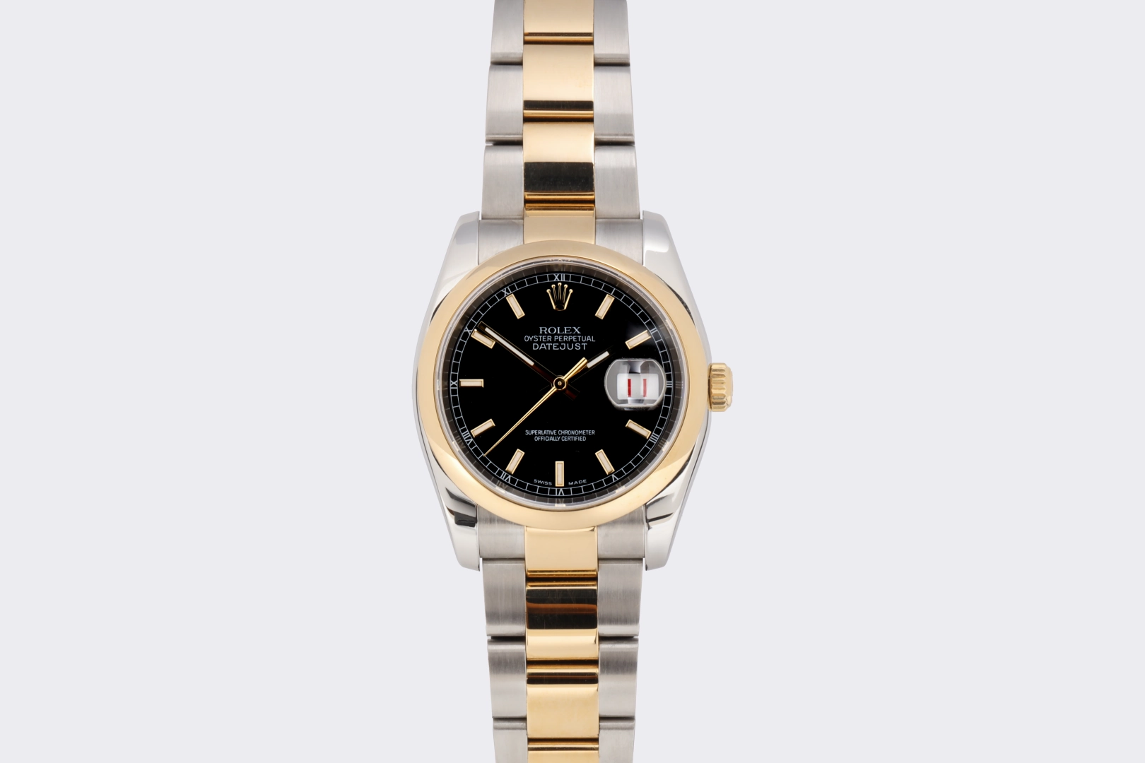 Rolex Datejust 116203 Stainless Steel & 18k Yellow Gold 36mm Watch
