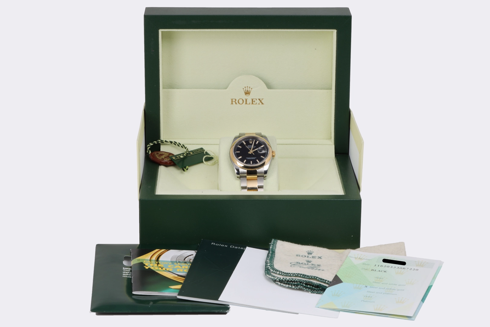 Rolex Datejust 116203 Stainless Steel & 18k Yellow Gold 36mm Watch