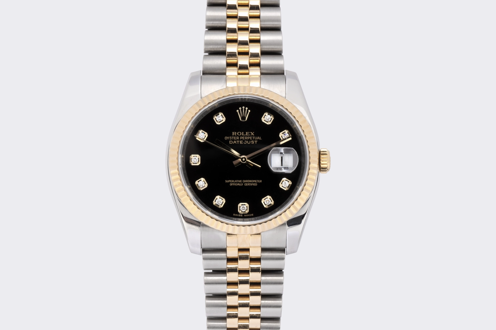 Rolex Datejust 116233 Steel & 18k Yellow Gold 36mm Watch (2009 / Box & Papers)