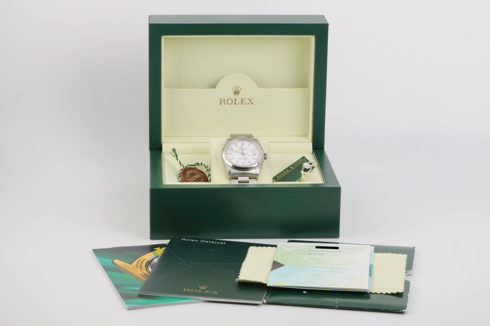 Rolex DateJust 16200 36mm 2004 Watch (Box & Papers)