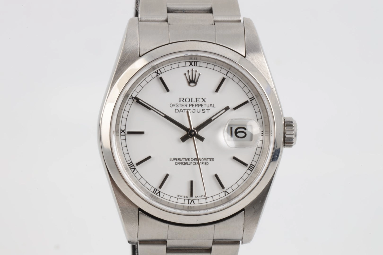 Rolex DateJust 16200 36mm 2004 Watch (Box & Papers)