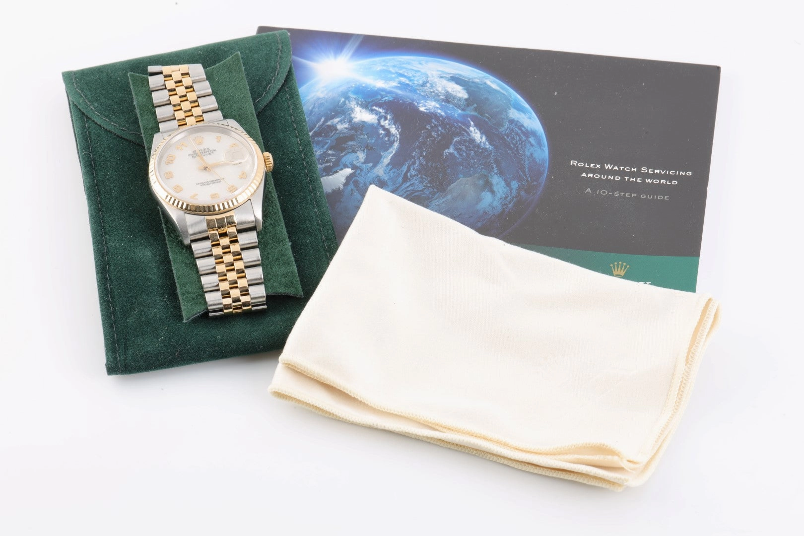 Rolex Datejust 16233 Stainless Steel & 18K Yellow Gold 36mm Men's Watch