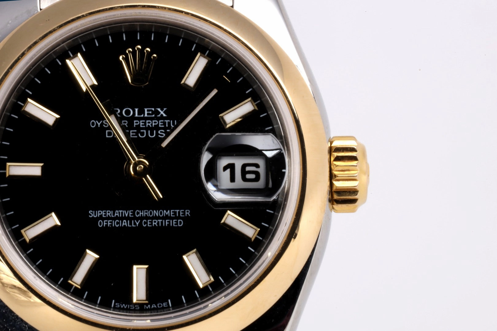 Rolex Datejust 178163 Stainless Steel & 18k Yellow Gold 26mm Watch