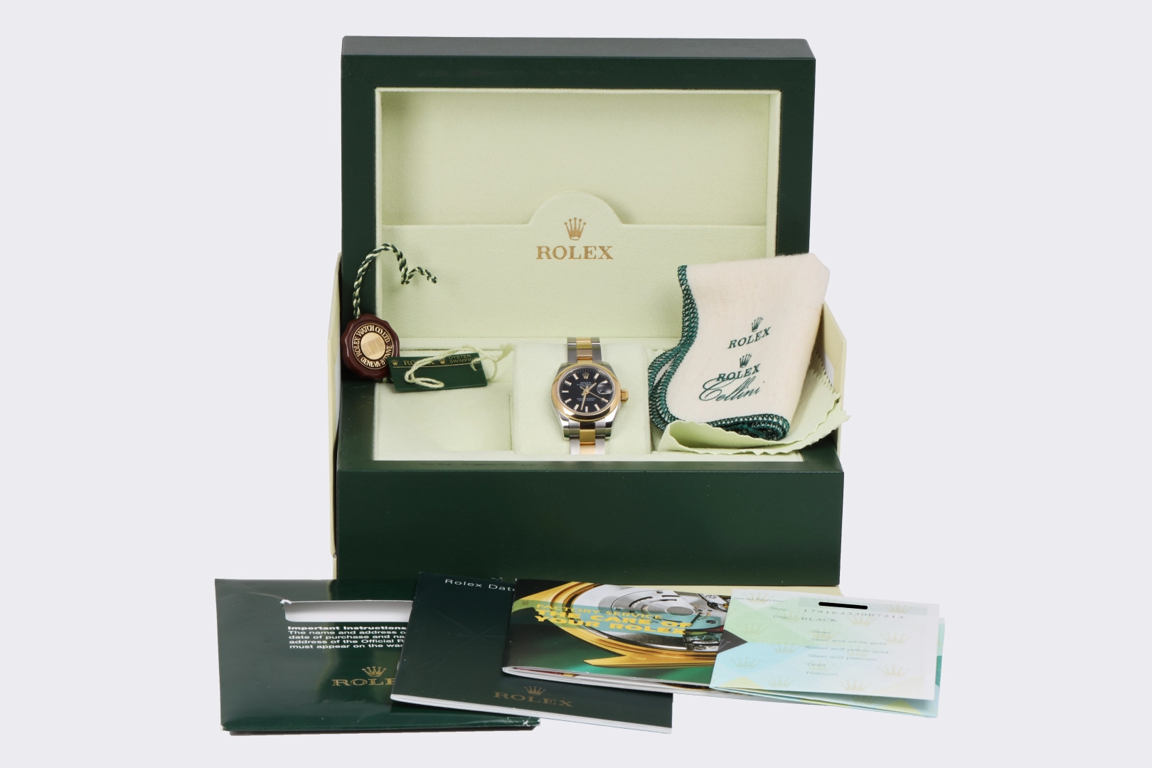 Rolex Datejust 178163 Stainless Steel & 18k Yellow Gold 26mm Watch