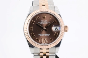 Rolex Datejust 178271 Stainless Steel & 18K Rose Gold 31mm Ladies Watch