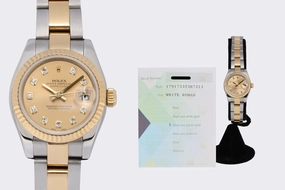 Rolex Datejust 179173 Stainless Steel & 18k Yellow Gold 26mm Watch