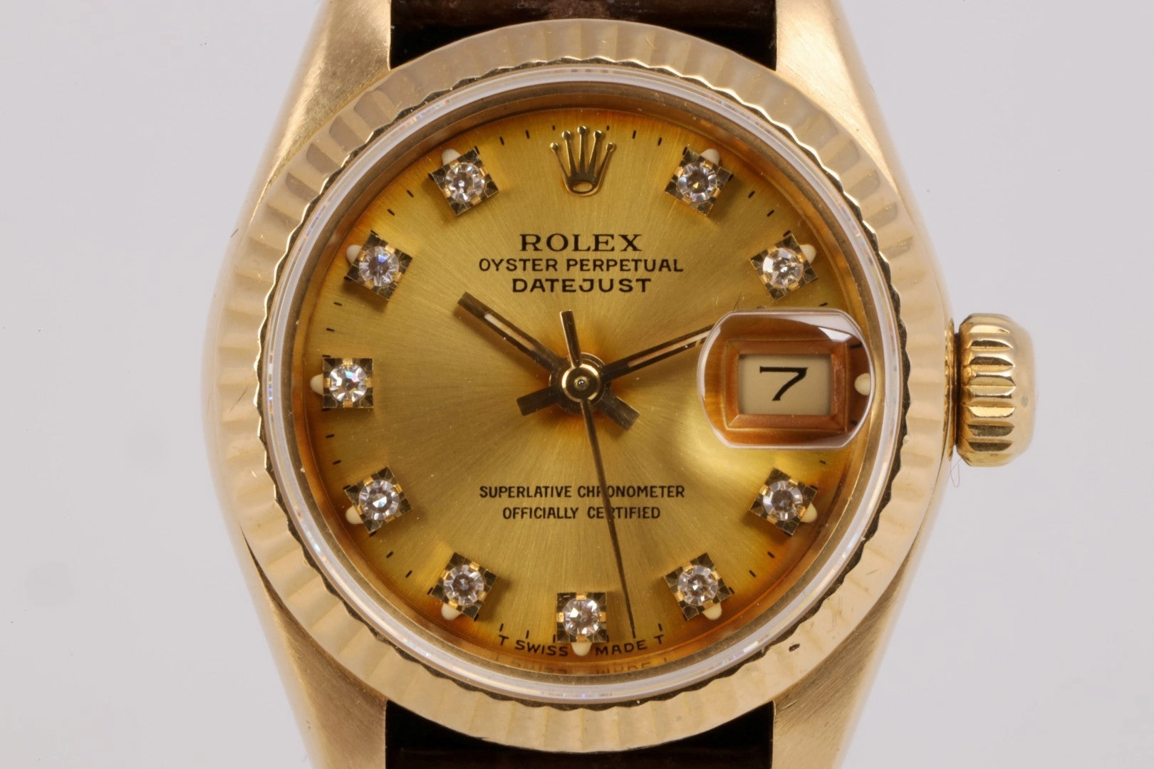 Rolex Datejust 69178 18k Yellow Gold 26mm Watch