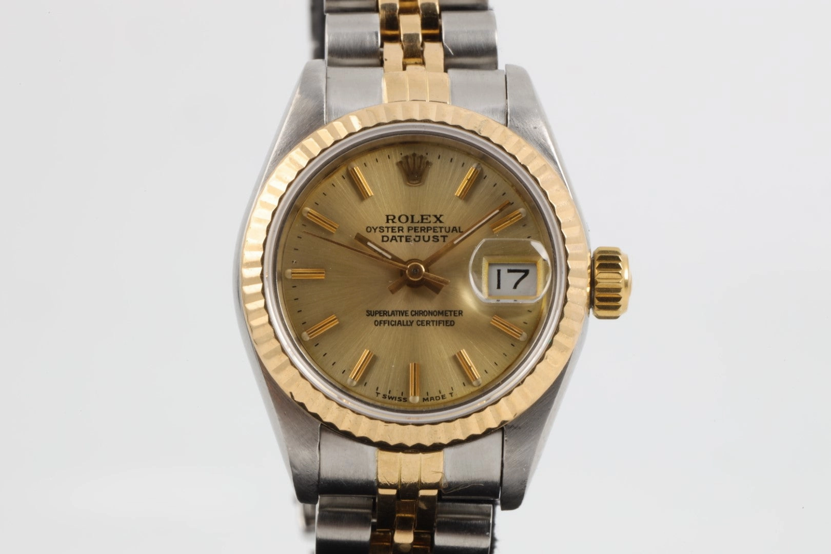 Rolex Datejust 69190 18k Yellow Gold & Stainless Steel 26mm Ladies Watch