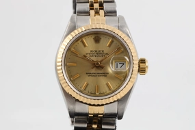 Rolex Datejust 69190 18k Yellow Gold & Stainless Steel 26mm Ladies Watch
