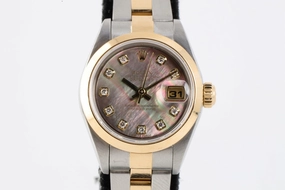 Rolex Datejust 79163 Stainless Steel & 18K Yellow Gold MOP Diamond Dial 1999