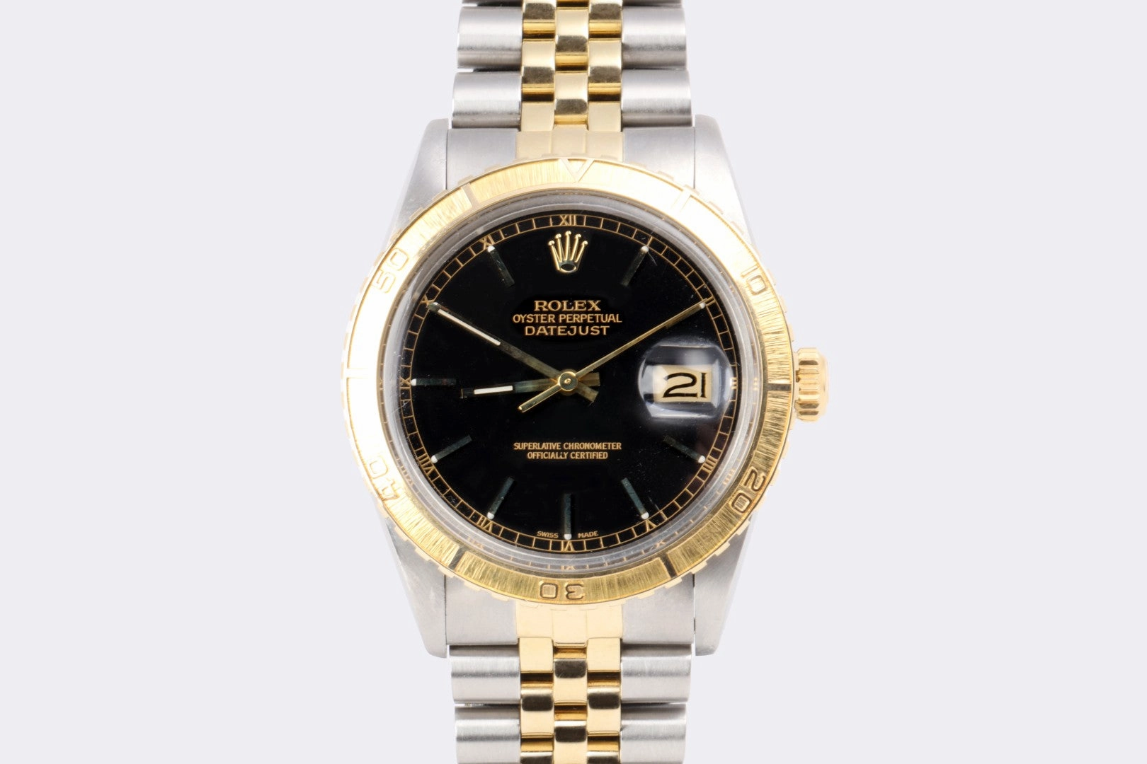 Rolex Datejust "Thunderbird" 16253 Stainless Steel & 14k Yellow Gold 36mm (1979)