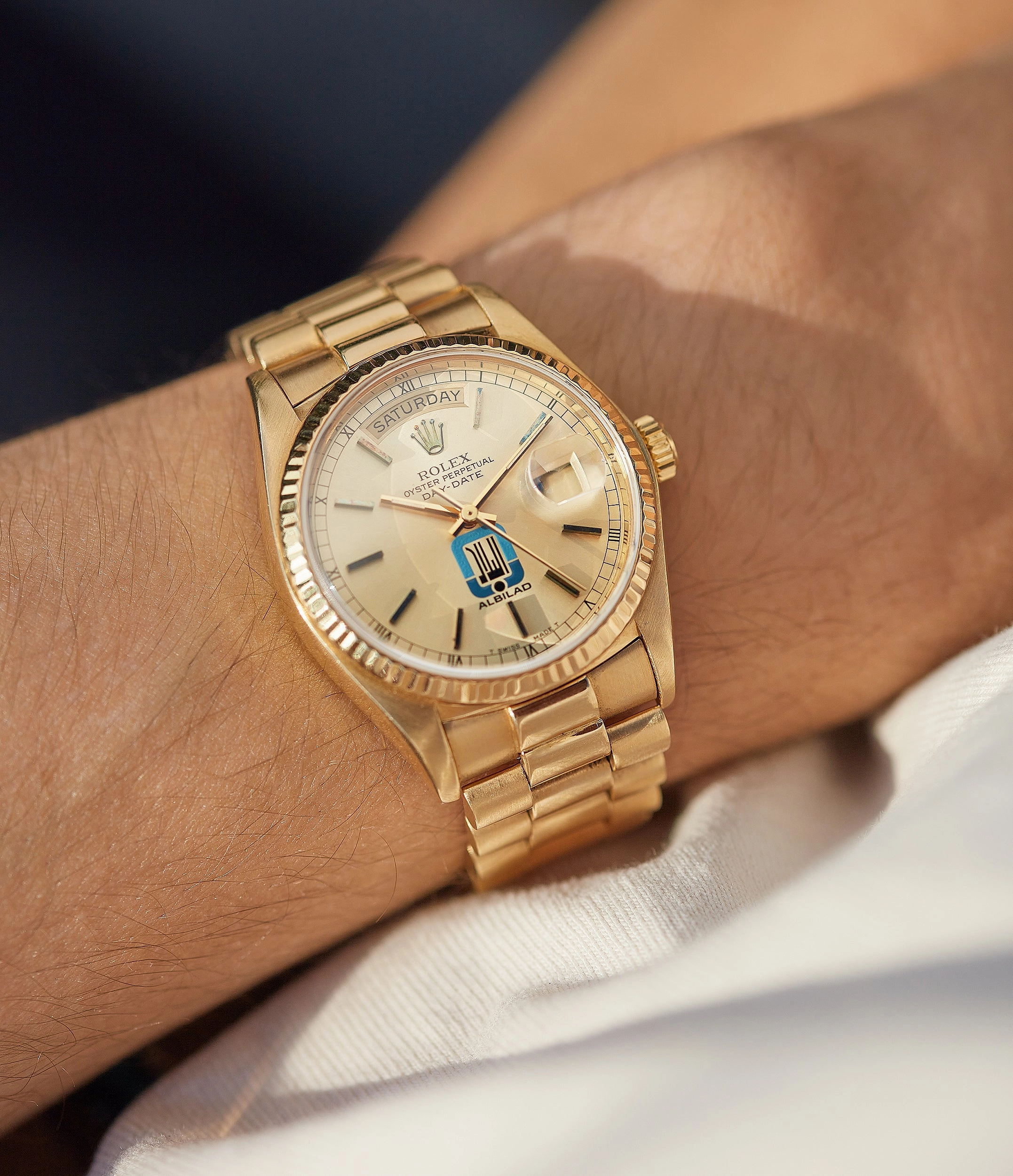 Rolex Day-Date 18038 | Albilad | Yellow Gold