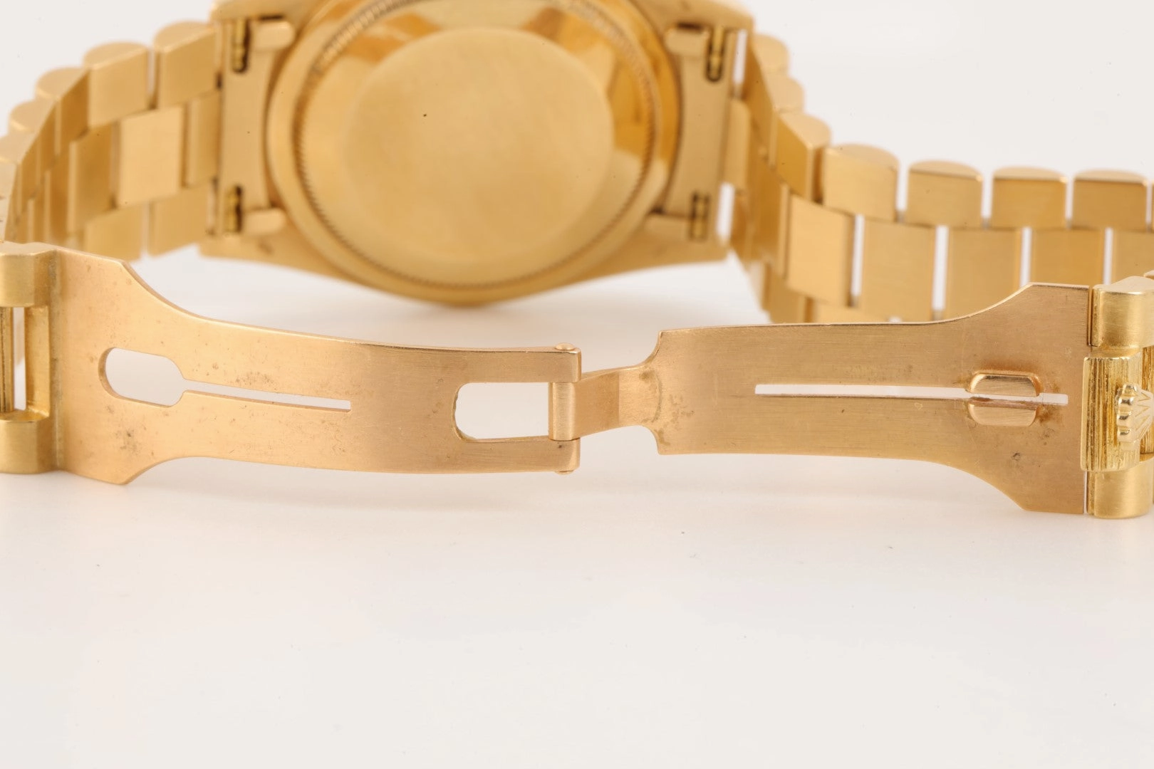Rolex Day-Date 18248 ''President'' Bark! Factory Onyx Dial 36mm Men's Watch 1991