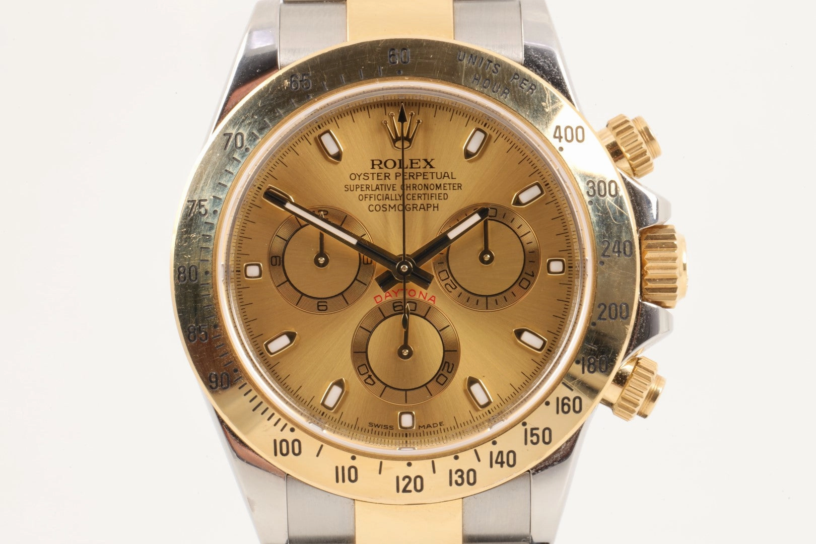 Rolex Daytona 116523 Stainless Steel & 18K Yellow Gold 40mm Men's Watch