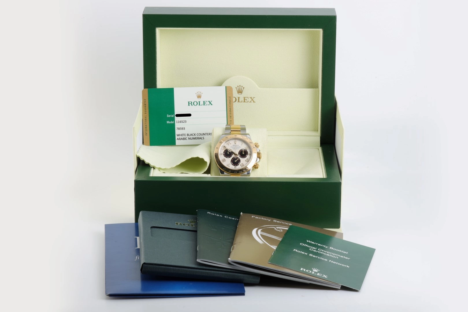 Rolex Daytona 116523 Stainless Steel & 18k Yellow Gold 40mm Men's Watch