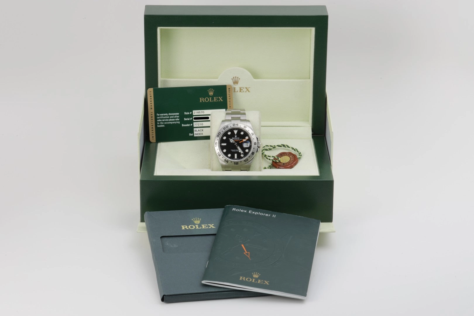 Rolex Explorer II 216570 Stainless Steel 42mm Men's Watch (2013)