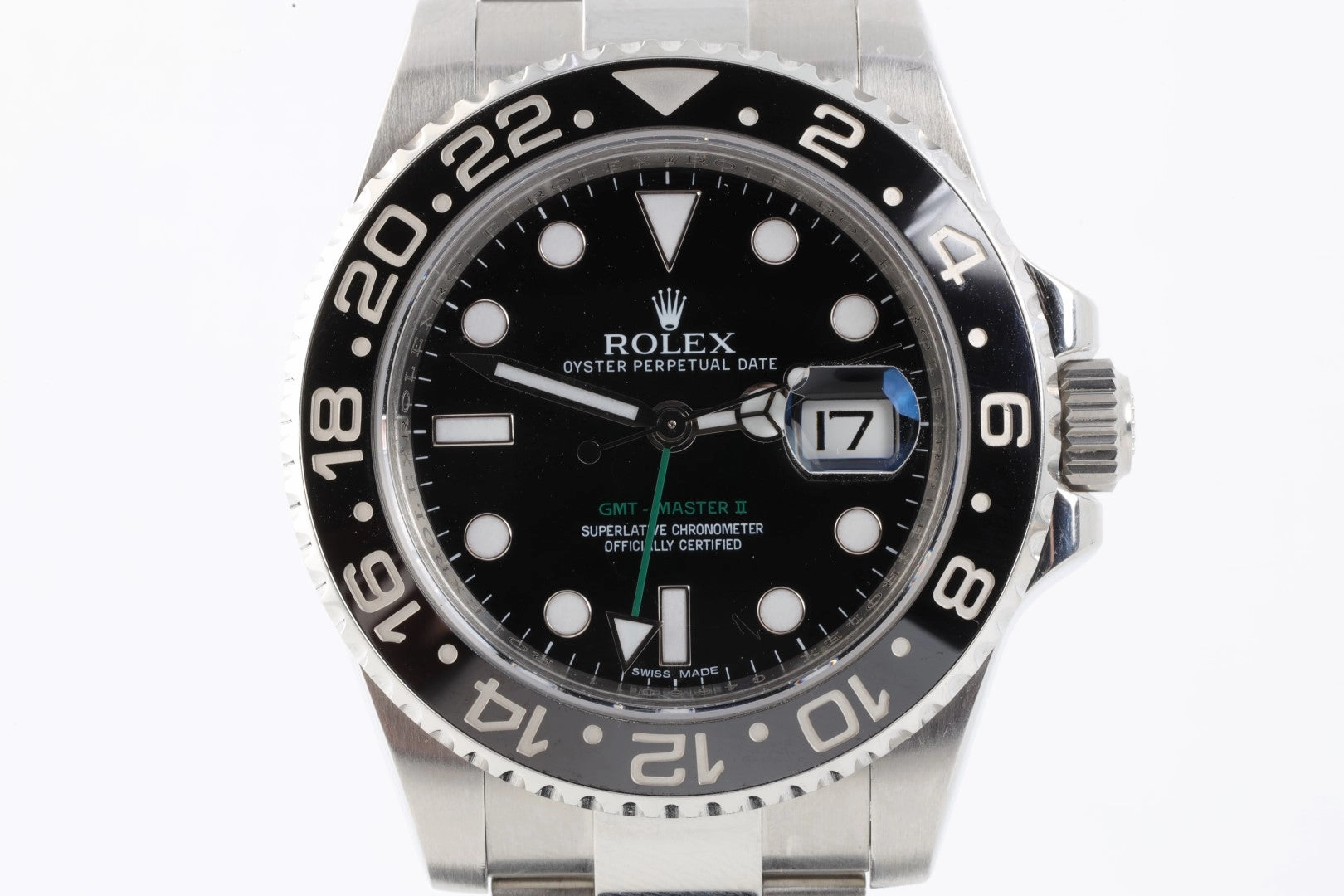 Rolex GMT Master II 11671OLN Stainless Steel 40mm Men's Watch 2012