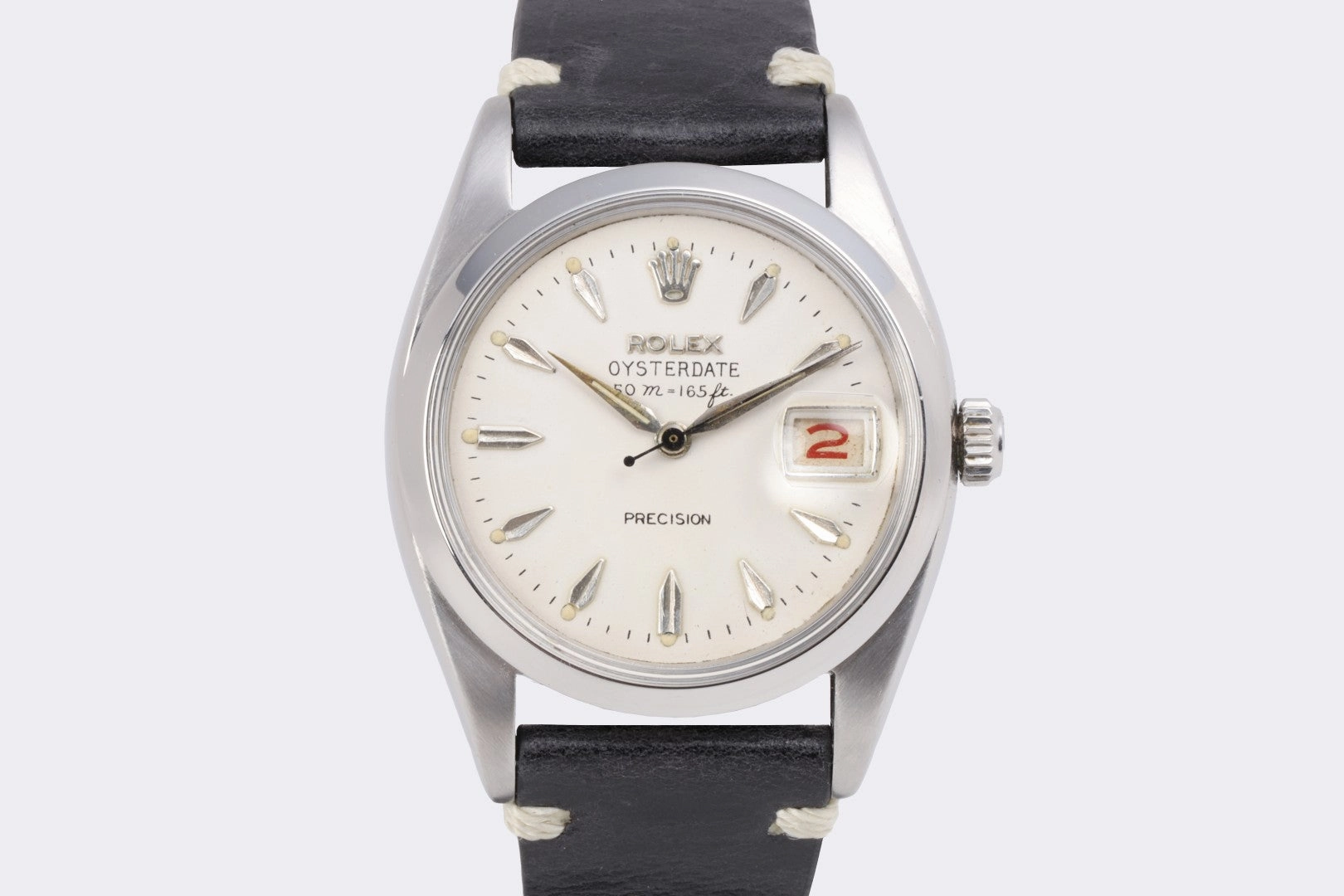 Rolex Oyster Date 6494 Stainless Steel 34mm Watch