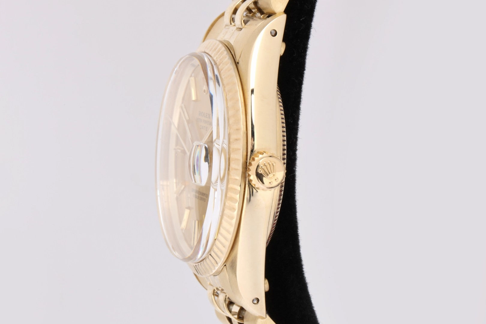 Rolex Oyster Perpetual 15037 14k Yellow Gold 34mm Watch (1981)