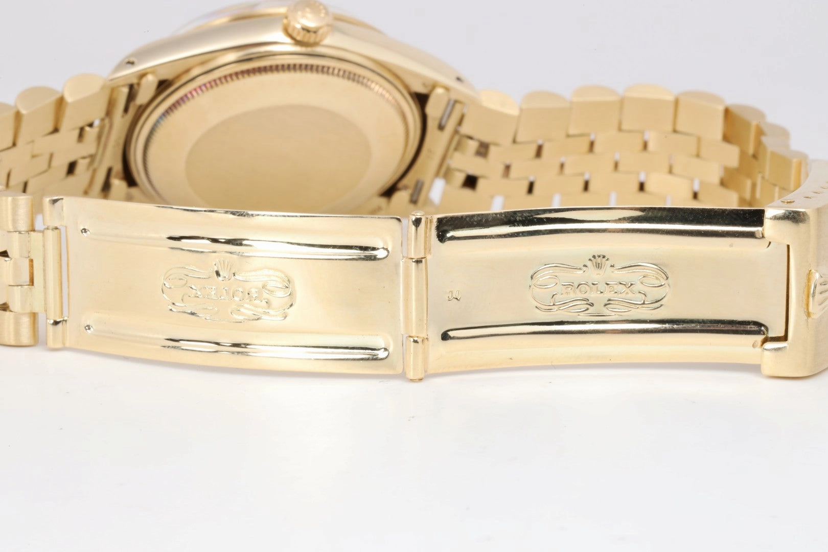 Rolex Oyster Perpetual 15037 14k Yellow Gold 34mm Watch (1981)