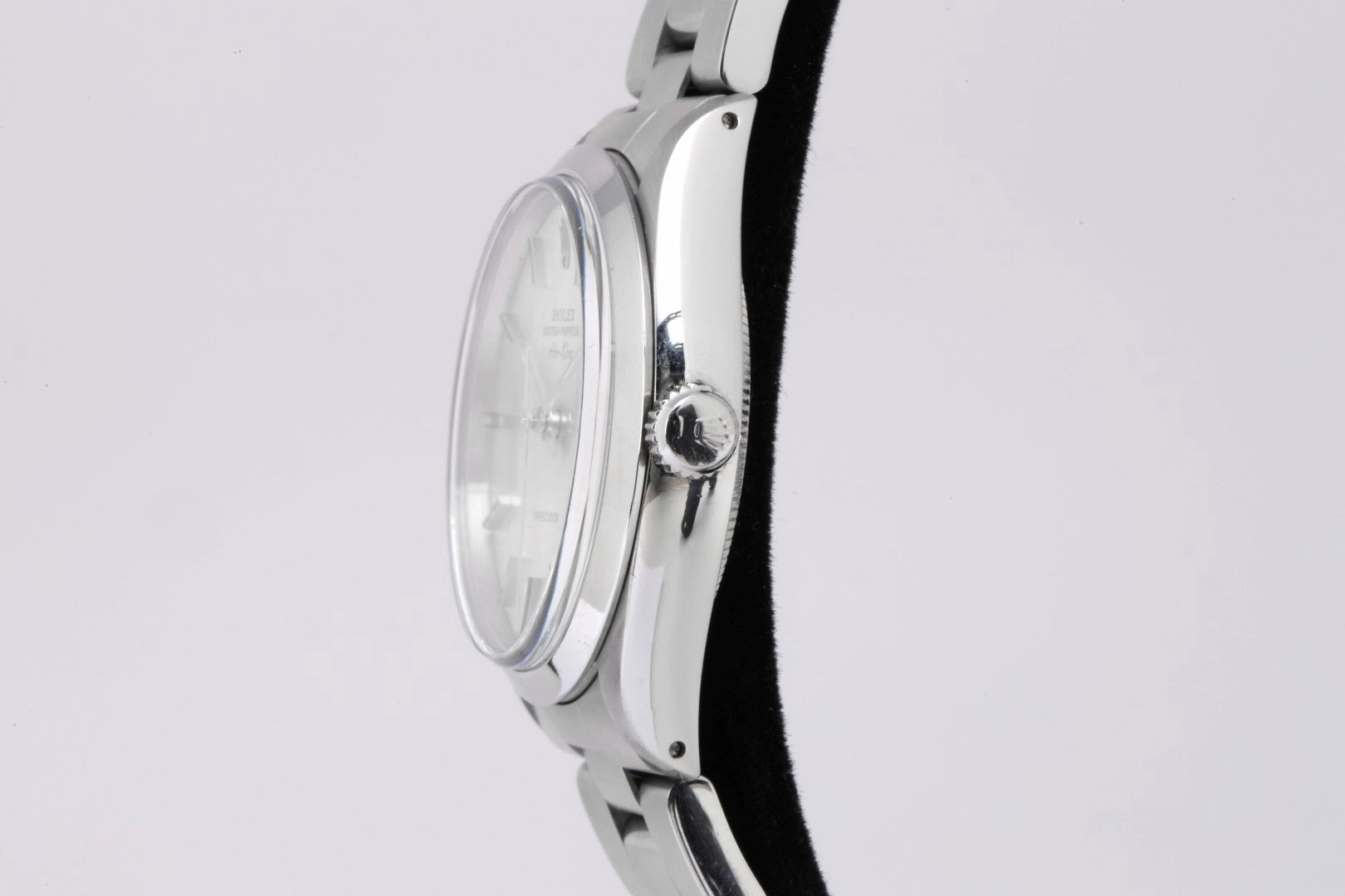 Rolex Oyster Perpetual Airking 5500 Stainless Steel 34mm Watch (1989)