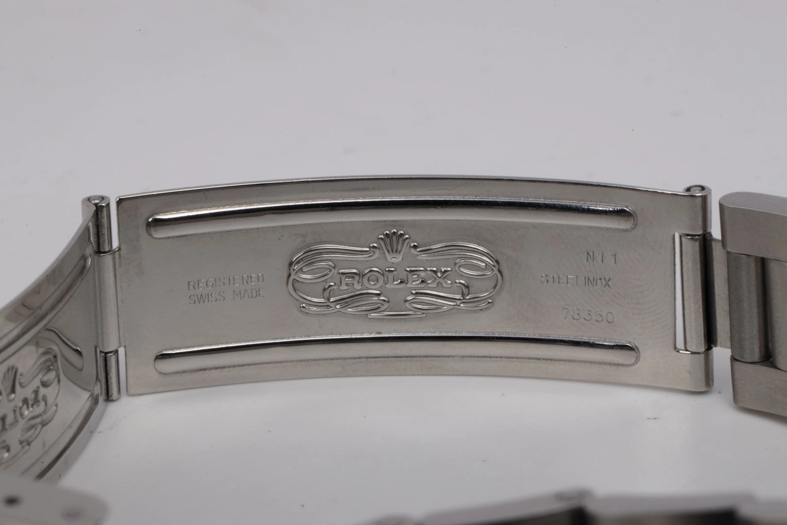 Rolex Oyster Perpetual Airking 5500 Stainless Steel 34mm Watch (1989)