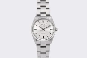 Rolex Oyster Perpetual Airking 5500 Stainless Steel 34mm Watch (1989)