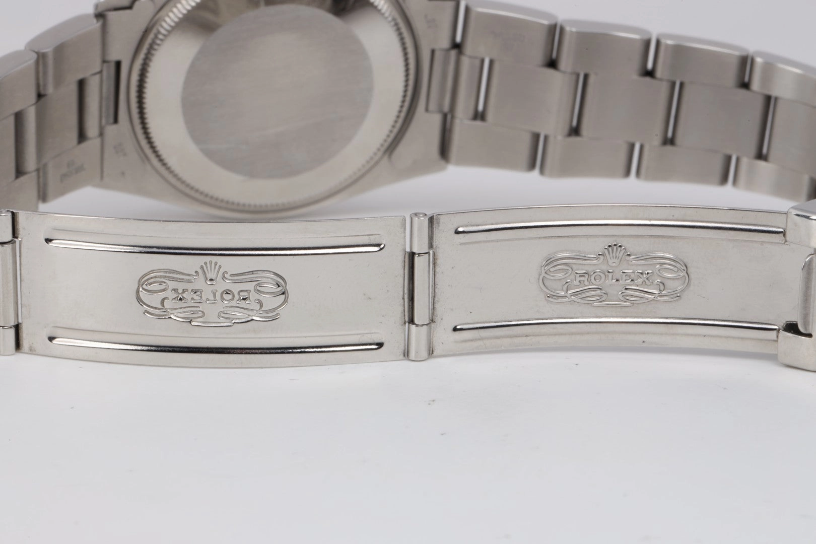 Rolex Oyster Perpetual Airking 5500 Stainless Steel 34mm Watch (1989)