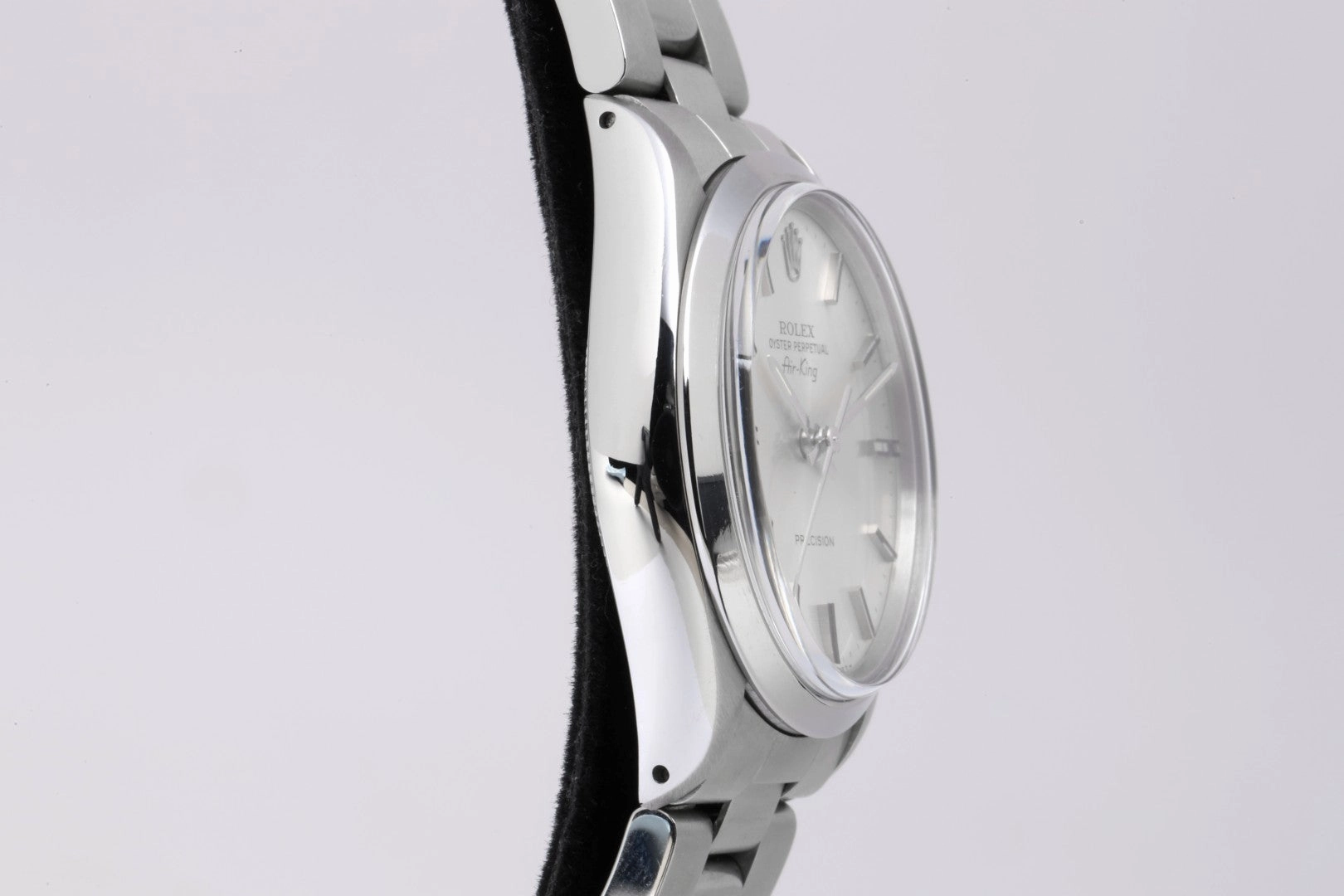 Rolex Oyster Perpetual Airking 5500 Stainless Steel 34mm Watch (1989)