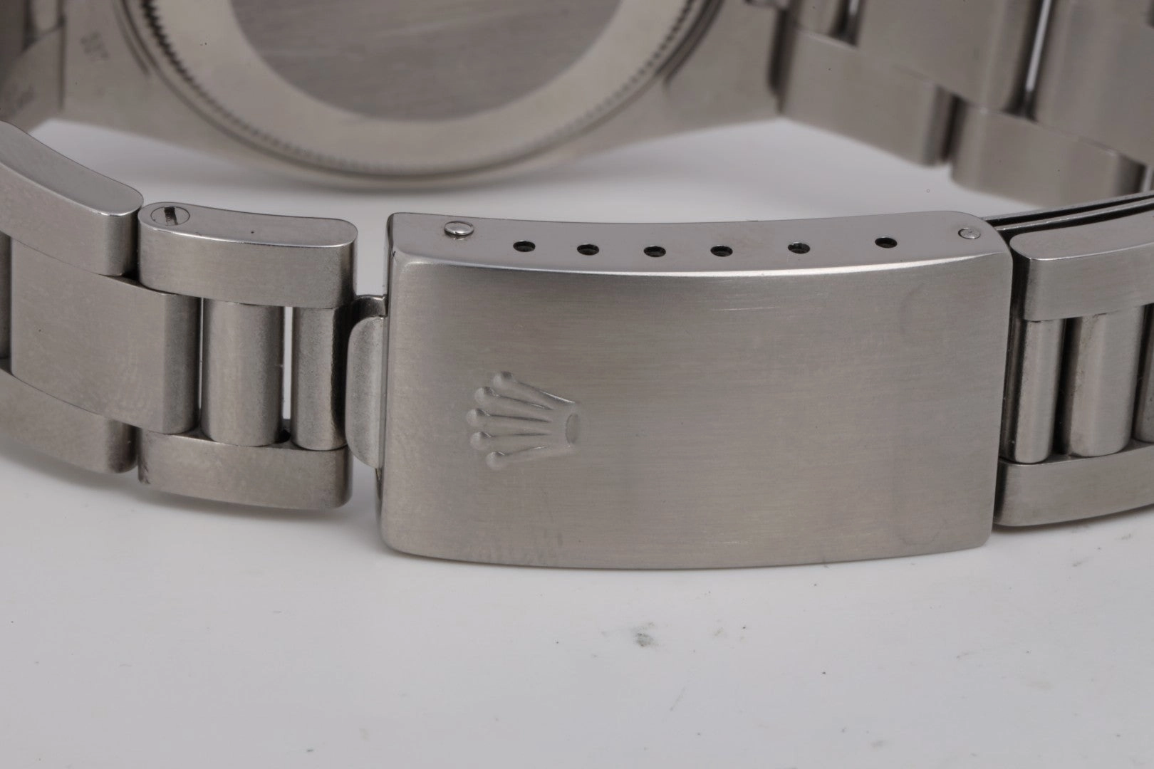 Rolex Oyster Perpetual Airking 5500 Stainless Steel 34mm Watch (1989)