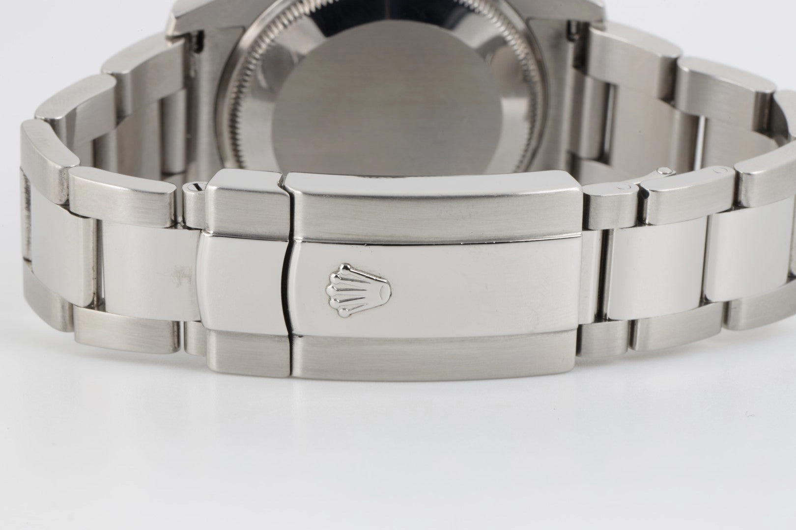 Rolex Oyster Perpetual Date 115200 Stainless Steel "Salmon" Dial 34mm Watch