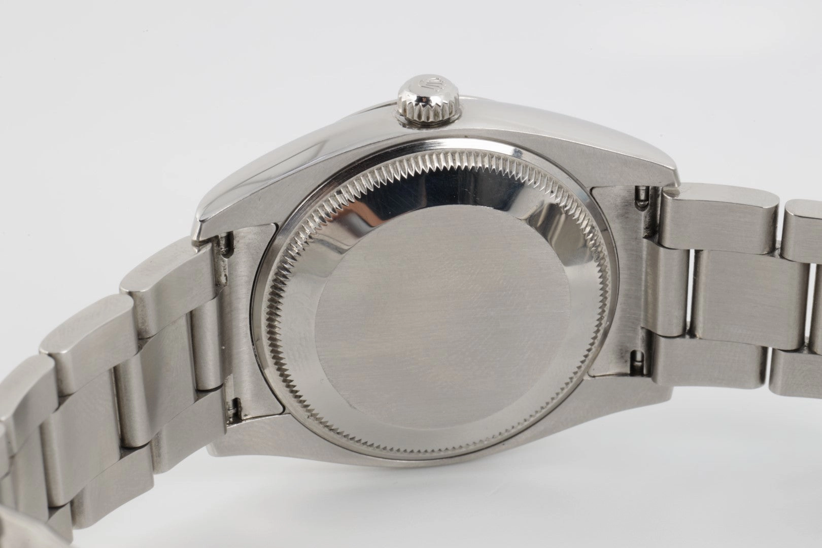 Rolex Oyster Perpetual Date 115200 Stainless Steel "Salmon" Dial 34mm Watch