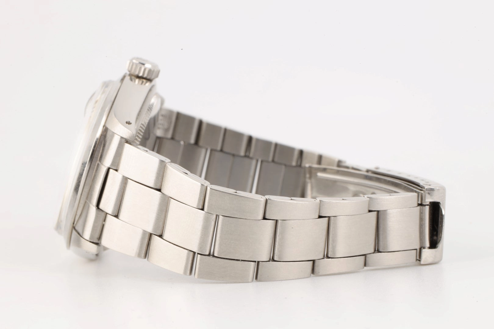 Rolex Oyster Perpetual Date 1500 34mm Men's Watch Rare Mosaic Dial 1971