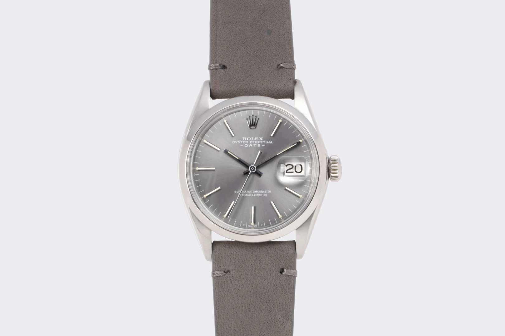 Rolex Oyster Perpetual Date 1500 Stainless Steel 34mm Watch (1970)