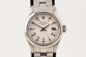 Rolex Oyster Perpetual Date 6916 Stainless Steel 26mm Ladies Watch (Box) 1978