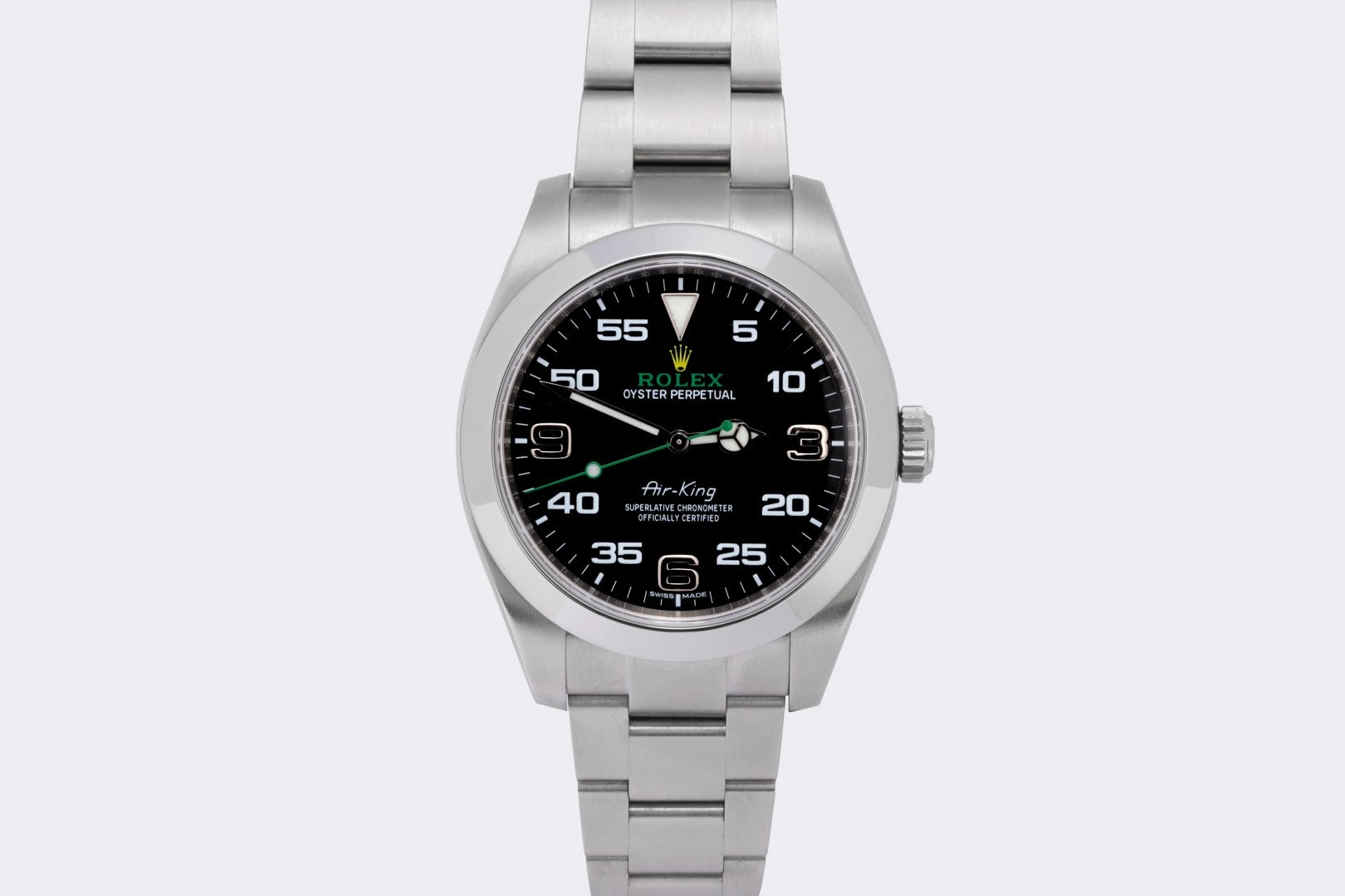 Rolex Oyster Perpetual "Airking" 116900 Stainless Steel 40mm Watch (2017)