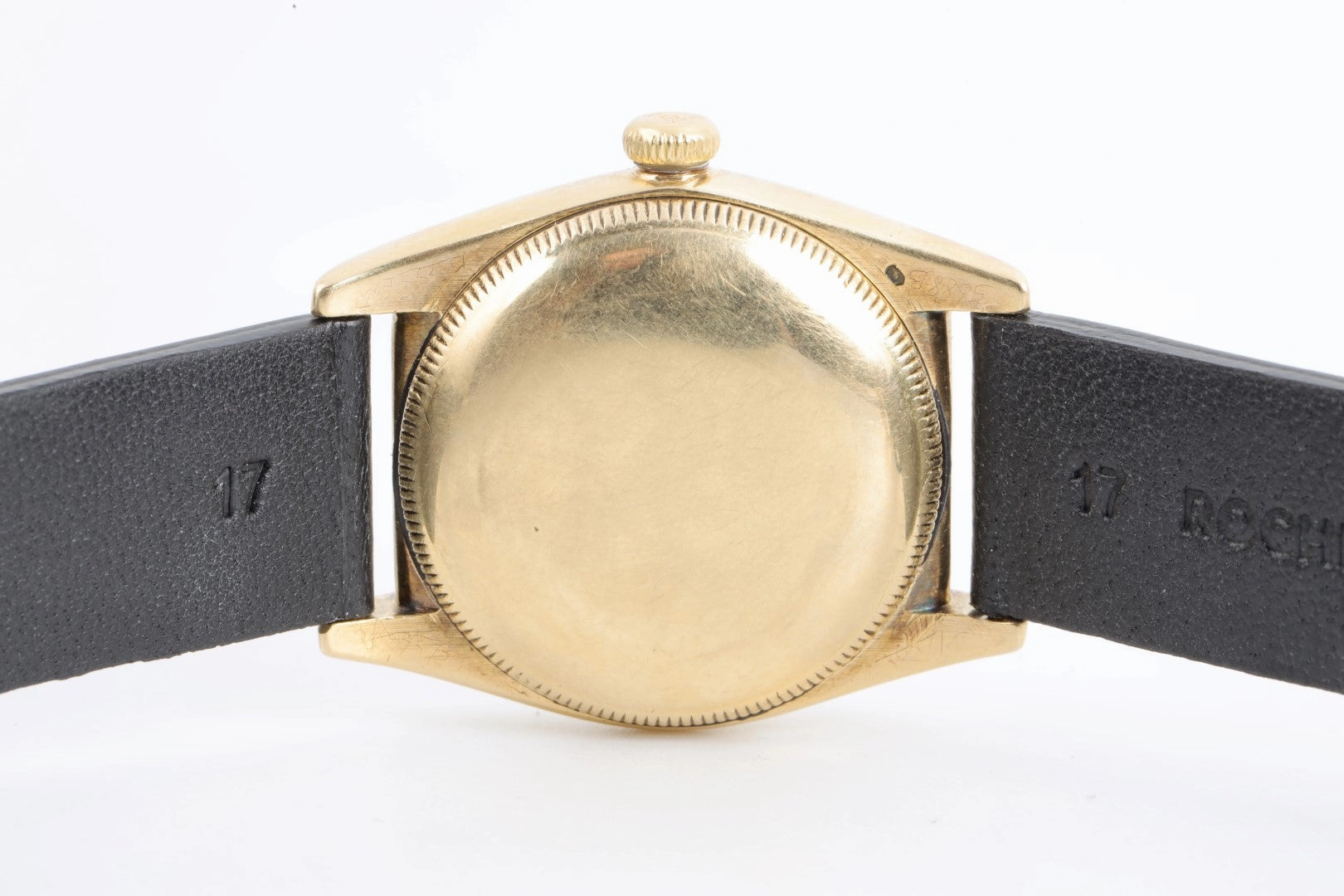 Rolex Oyster Perpetual "Bubble Back" 5015 14K Yellow Gold 32mm Men's Watch