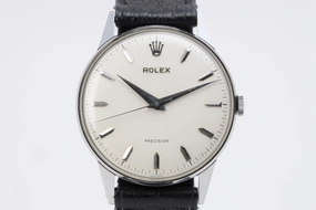 Rolex Precision 9022 Stainless Steel 35mm Watch