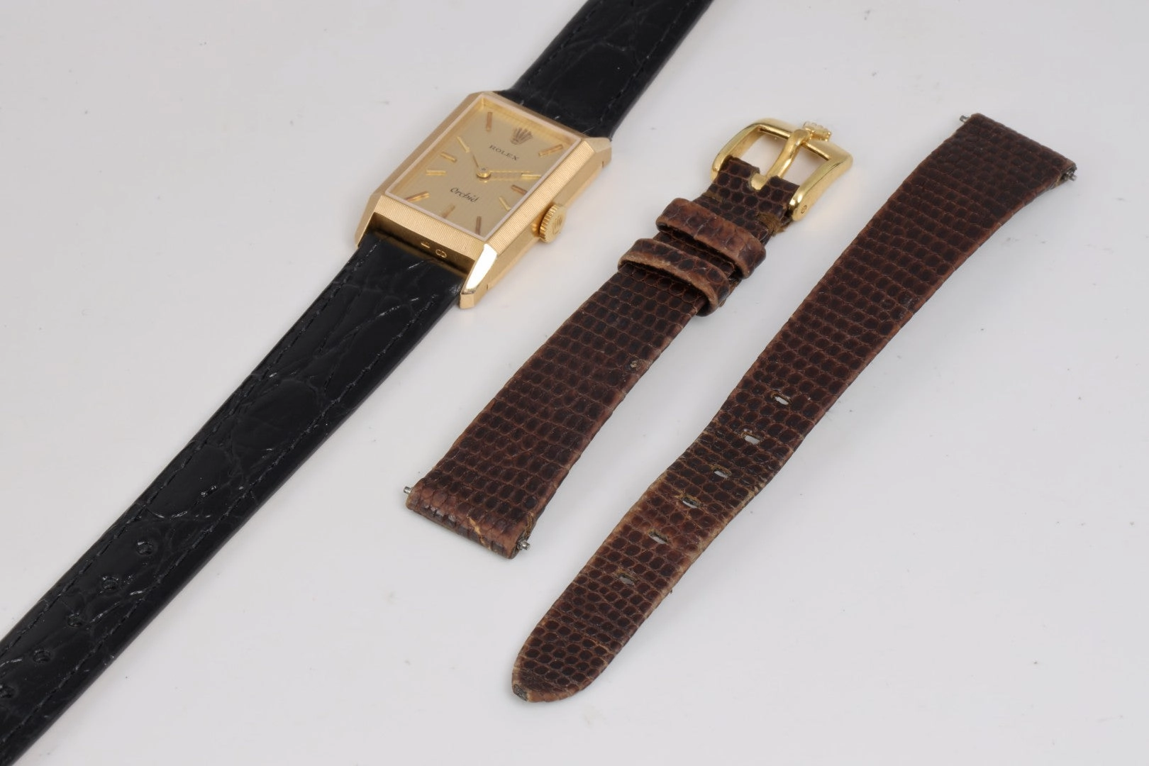 Rolex "Orchid" 2677 18k Yellow Gold 17mm Watch (1976)